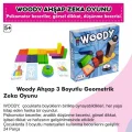 BUĞZ Woody Ahşap 3 Boyutlu Geometrik Zeka Oyunu