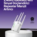  WPS Destekli 2.4GHz + 5GHz WiFi Sinyal Güçlendirici