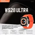  Ws28 Ultra 49mm Siri Tansiyon Ateş Nabız Ölçer Akıllı Saat