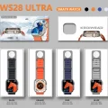 BUĞZ Ws28 Ultra Akıllı Saat | 49mm Geniş Ekran | Konuşma Özellikli | Su Geçirmez Akıllı Saat