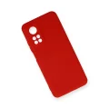 BUĞZ Xiaomi Mi 10t Kılıf Nano İçi Kadife Silikon - Kırmızı