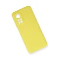 BUĞZ Xiaomi Mi 10t Kılıf Nano İçi Kadife Silikon - Sarı