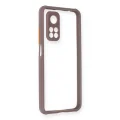 BUĞZ Xiaomi Mi 10t Pro Kılıf Miami Şeffaf Silikon - Açık Mor