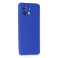 BUĞZ Xiaomi Mi 11 Kılıf First Silikon - Lacivert