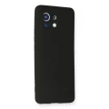 BUĞZ Xiaomi Mi 11 Kılıf First Silikon - Siyah