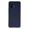 BUĞZ Xiaomi Mi 11 Kılıf Nano İçi Kadife Silikon - Lacivert