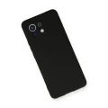BUĞZ Xiaomi Mi 11 Kılıf Nano İçi Kadife Silikon - Siyah