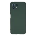 BUĞZ Xiaomi Mi 11 Lite Kılıf Nano İçi Kadife Silikon - Koyu Yeşil