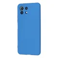 BUĞZ Xiaomi Mi 11 Lite Kılıf Nano İçi Kadife Silikon - Mavi