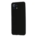 BUĞZ Xiaomi Mi 11 Lite Kılıf Nano İçi Kadife Silikon - Siyah