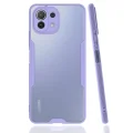 BUĞZ Xiaomi Mi 11 Lite Kılıf Platin Silikon - Lila