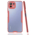 BUĞZ Xiaomi Mi 11 Lite Kılıf Platin Silikon - Pembe
