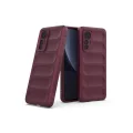 BUĞZ Xiaomi Mi 12 Lite Kılıf Optimum Silikon - Bordo