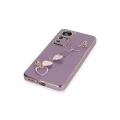 BUĞZ Xiaomi Mi 12t Pro Kılıf Esila Silikon - Mor