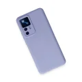 BUĞZ Xiaomi Mi 12t Pro Kılıf Nano İçi Kadife Silikon - Lila