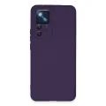 BUĞZ Xiaomi Mi 12t Pro Kılıf Nano İçi Kadife Silikon - Mor