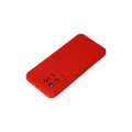 BUĞZ Xiaomi Mi 13 Kılıf Nano İçi Kadife Silikon - Kırmızı