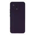 BUĞZ Xiaomi Mi 13 Kılıf Nano İçi Kadife Silikon - Mor