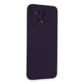 BUĞZ Xiaomi Mi 13 Kılıf Nano İçi Kadife Silikon - Mor