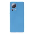 BUĞZ Xiaomi Mi 13 Lite Kılıf Nano İçi Kadife Silikon - Mavi