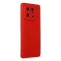 BUĞZ Xiaomi Mi 13 Pro Kılıf Nano İçi Kadife Silikon - Kırmızı