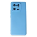 BUĞZ Xiaomi Mi 13 Pro Kılıf Nano İçi Kadife Silikon - Mavi