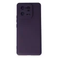 BUĞZ Xiaomi Mi 13 Pro Kılıf Nano İçi Kadife Silikon - Mor