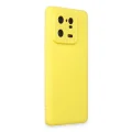 BUĞZ Xiaomi Mi 13 Pro Kılıf Nano İçi Kadife Silikon - Sarı