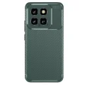 BUĞZ Xiaomi Mi 14t Kılıf Auto Focus Karbon Kapak - Koyu Yeşil