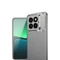 BUĞZ Xiaomi Mi 14t Pro Kılıf Auto Focus Karbon Kapak - Gri