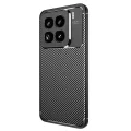 BUĞZ Xiaomi Mi 15 Pro Kılıf Auto Focus Karbon Kapak - Siyah