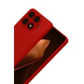 BUĞZ Xiaomi Mi 15t Pro Nano İçi Kadife Silikon - Kırmızı