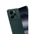 BUĞZ Xiaomi Note 14 5g Auto Focus Karbon Kapak - Koyu Yeşil
