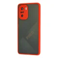 BUĞZ Xiaomi Poco F3 Kılıf Montreal Silikon Kapak - Kırmızı