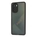 BUĞZ Xiaomi Poco F3 Kılıf Montreal Silikon Kapak - Siyah