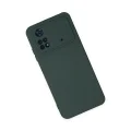 BUĞZ Xiaomi Poco M4 Pro 4g Kılıf Nano İçi Kadife Silikon - Koyu Yeşil