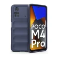 BUĞZ Xiaomi Poco M4 Pro 4g Kılıf Optimum Silikon - Lacivert