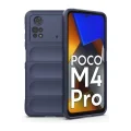 BUĞZ Xiaomi Poco M4 Pro 4g Kılıf Optimum Silikon - Lacivert