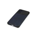 BUĞZ Xiaomi Poco M5 Kılıf Loop Deri Silikon - Lacivert
