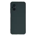 BUĞZ Xiaomi Poco M5 Kılıf Nano İçi Kadife Silikon - Koyu Yeşil