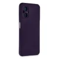 BUĞZ Xiaomi Poco M5 Kılıf Nano İçi Kadife Silikon - Mor