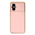 BUĞZ Xiaomi Poco M5 Kılıf Volet Silikon - Pembe