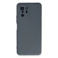 BUĞZ Xiaomi Poco X3 Gt Kılıf Nano İçi Kadife Silikon - Gri