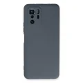 BUĞZ Xiaomi Poco X3 Gt Kılıf Nano İçi Kadife Silikon - Gri