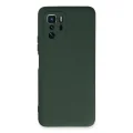 BUĞZ Xiaomi Poco X3 Gt Kılıf Nano İçi Kadife Silikon - Koyu Yeşil
