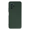 BUĞZ Xiaomi Poco X3 Gt Kılıf Nano İçi Kadife Silikon - Koyu Yeşil