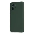 BUĞZ Xiaomi Poco X3 Gt Kılıf Nano İçi Kadife Silikon - Koyu Yeşil