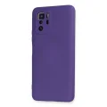 BUĞZ Xiaomi Poco X3 Gt Kılıf Nano İçi Kadife Silikon - Mor