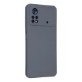 BUĞZ Xiaomi Poco X4 Pro 5g Kılıf Nano İçi Kadife Silikon - Gri