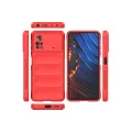 BUĞZ Xiaomi Poco X4 Pro 5g Kılıf Optimum Silikon - Kırmızı